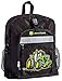 John Deere Dual Pocket Polyester Tractor Black Backpack