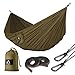 Terra Hiker Nylon Hammock, Lightweight Hammock, Portable Hammock, Straps & Carabiners Included, for Backpacking, Camping, Travelling, Beach, Yard