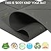 DAWAY Y8 Eco Friendly Wide Thick TPE Yoga Mat Workout Exercise Pilates, Non Slip, Double Sided, Soft, Body Alignment Professional Design, with Carry Strap, 72