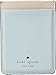 Kate Spade New York Double Sticker Phone Pocket, Shimmer Blue/Tusk, One Size