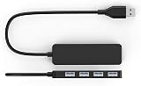 baolongking USB 3.0 4-Port Hub Ultra Slim Travel Adapter view 2