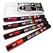 Uni POSCA - PC-3M Art Paint Markers - Set of 4 - In Plastic Wallet - Red Tones