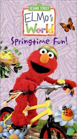 Amazon Com Elmo S World Springtime Fun Vhs Sesame Street