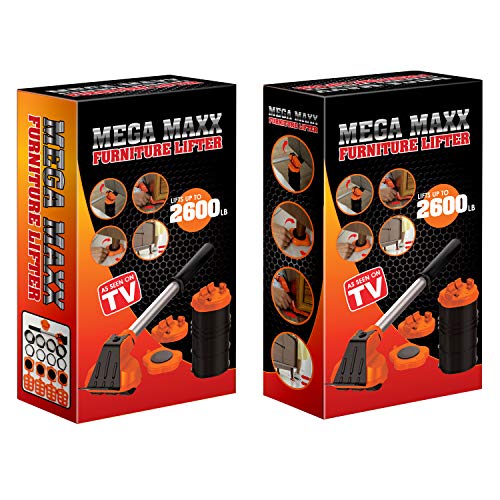 Mega Maxx Heavy Duty Furniture Lifter with 4 Sliders for Easy Heavy