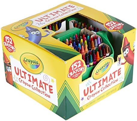 Crayola 52 0030 0 000 Ultimate Collection Crayons Buntstifte Set 152 Teilig Amazon De Spielzeug