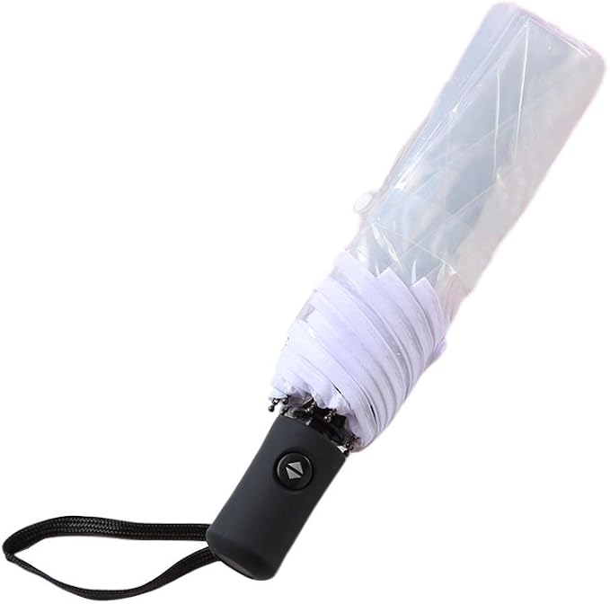 Taidda Transparenter Taschenschirm Mit Kirschblüten – Faltbar, Manuell, 93 Cm Durchmesser, 4 Farben Wählbar