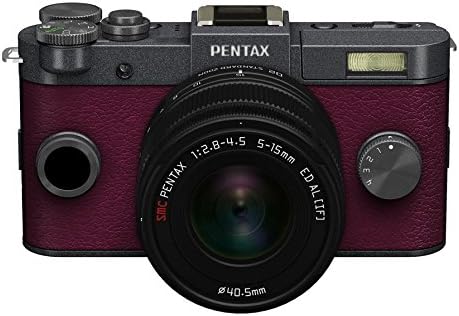 Amazon Co Jp Pentax ミラーレス一眼 Q S1 ズームレンズキット 標準ズーム 02 Standard Zoom ガンメタル バーガンディー 013 家電 カメラ