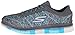 Skechers Performance Women's Go Flex - Ability Walking Shoe, Charcoal/Turquoise, 8 M US