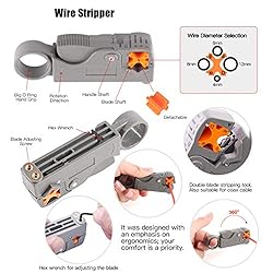 Hilitchi 108 Pcs Network Tool Kit Includes Portable