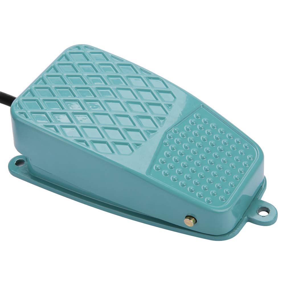 Foot switch,Foot Pedal Switch,Non-slip Aluminum Alloy Electric Reset Foot Pedal Switch Momentary Power Foot Controller 10A 1000 times/hour - Image 5