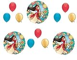 12 pc. ELENA OF AVALOR Happy Birthday Party Balloons Decoration Supplies Disney Show