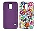 Speck Products Samsung Galaxy S5 CandyShell Inked Case - Bold Blossoms White/Revolution Purple