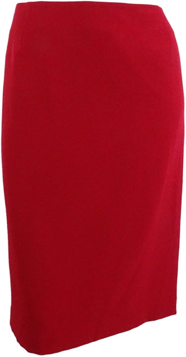 Kasper Women's Stretch Crepe Skimmer Skirt at  Women’s Clothing store