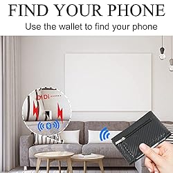 Trackable Bluetooth Wallet for Men Minimalist Slim