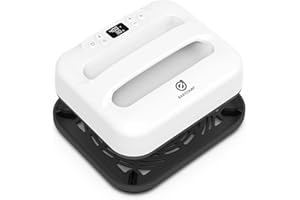 EasyCount E Heat Press Machine 12" x 10" Portable &Easy Heat Press (White)