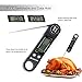Instant Read Meat Thermometer,Brinonac Digital Oven Food Thermometer with Backlight and Calibration for Smoker,Kitchen,Outdoor Cooking and BBQ Grill-Black
