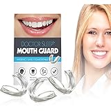 Mouth Guard for Grinding Teeth – Night Guard for Clenching - Eliminates TMJ and Bruxism! Includes Three Custom Fit Professional Dental Guards