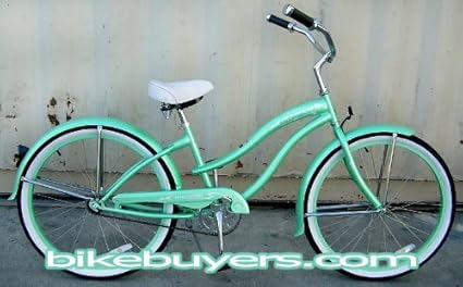 schwinn mint green bike