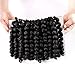 Alivovo 8 Inch Jumpy Wand Curl Braids Hair 4 Packs/Lot 20 Roots Jamaican Bounce Crochet Twist Braids Sensational African Collection Braiding Hair 110g (Black)