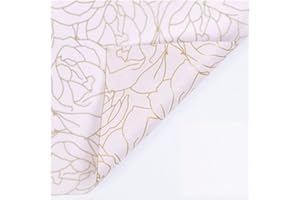 Flower Tissue Wrapping Paper Sheets Korean Bouquet Packaging Materials Rose Pattern Florist Supplies Shoes Clothes Cake Bakin