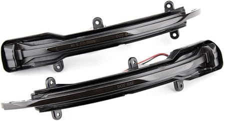 Amazon Audi アウディ Led 流れる ドアミラー スモーク仕様 シーケンシャル ダイナミック ウインカー Q5 08 17 Q7 10 15 純正交換 ウィンカー サイドマーカー 車 バイク