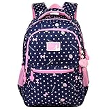 VBG VBIGER School Backpack Girl Backpacks for School Backpack for Kids Cute School Backpack Elementary Dot Bookbag