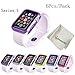 Apple Watch Case,iDream365(TM) Apple Watch Series 1 38mm Case-6 Color Combination Pack Protective TPU Case for Apple Watch 38mm (2015) Only+Microfiber Cloth