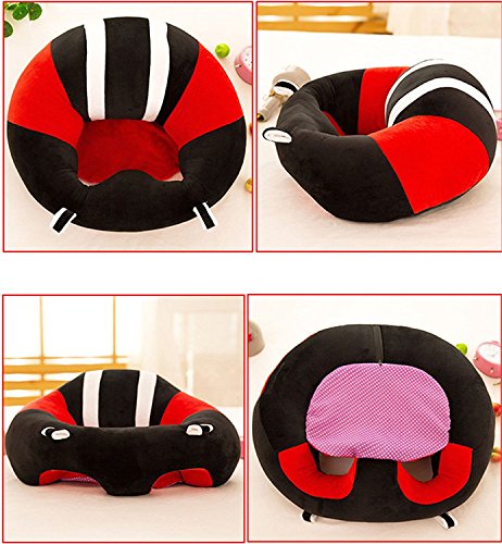 BingHang Baby Chair Learn to Sit Sofa Infant Safety Seat Portable Dining Chair Support Sofa (leopard)
