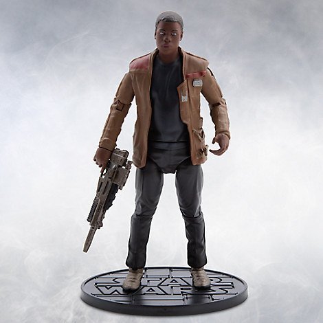 A Star Wars Story Elite Series Die Cast Action Figure - 6 1/2'' - Captain Cassian Andor / Sergeant Jyn Erso / Bodhi Rook Rogue One & Finn with Blaster Weapon collectible 4-Pack bundle
