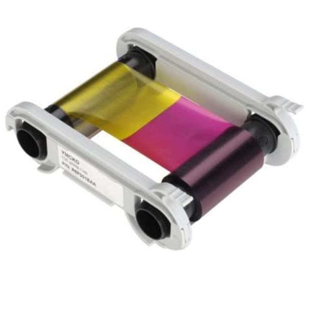 R5F008EAA YMCKO Color Ribbon Compatible For Evolis Primacy Elypso Zenius Card Printers 300 Images