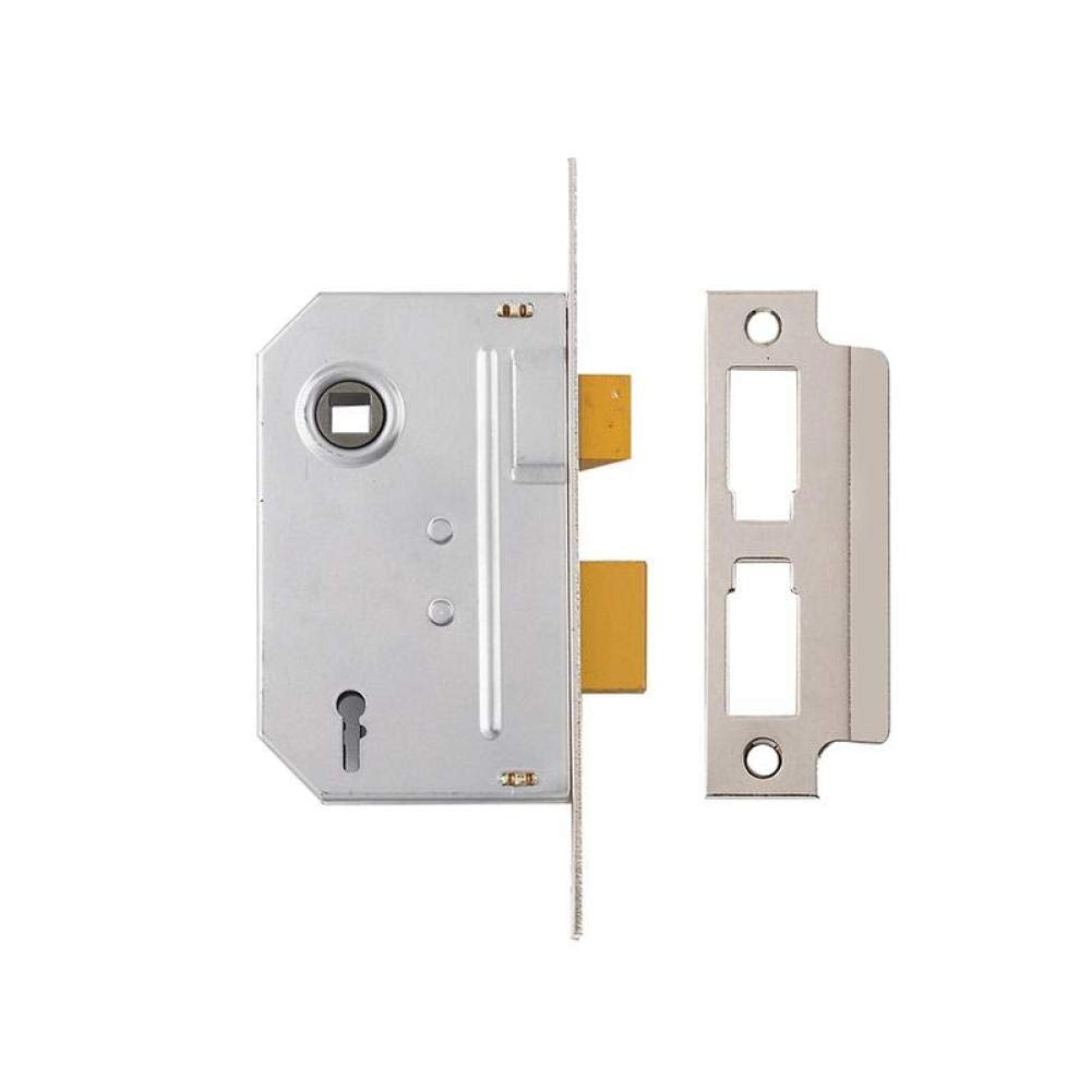 Yale Locks PM320CH30 3 Lever Mortice Sash Lock 80mm 3-inch - Polished Chrome Finish