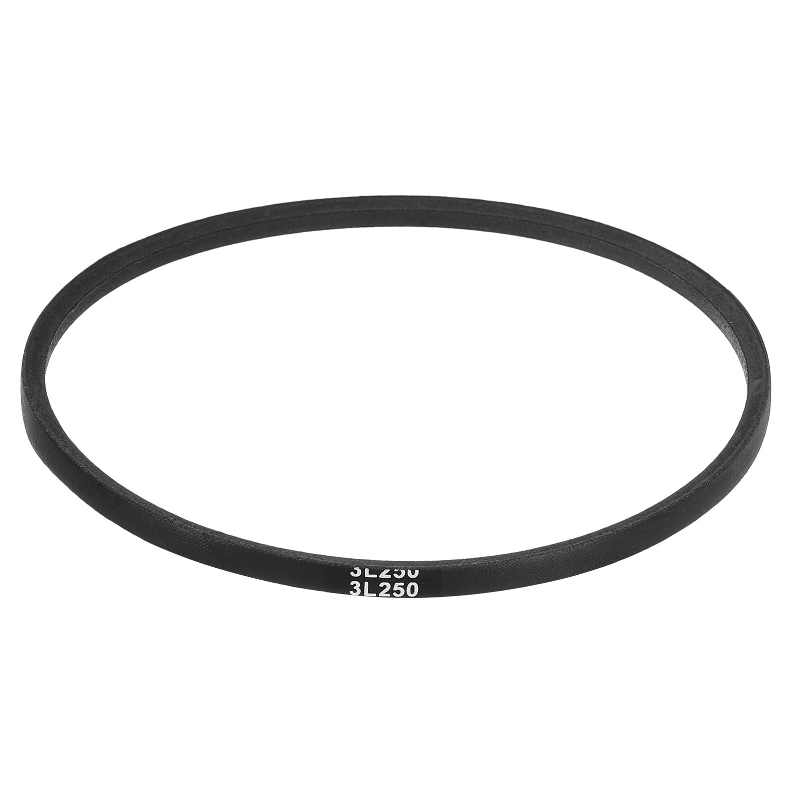 Photo 1 of uxcell 3L250 Classic Wrapped Rubber V-Belt, 25"(635mm) Outside Circumference, 3L Profile V Belt 3/8" Width 7/32" Height