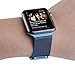 ViTech Magnetic Closure Clasp Mesh Loop Milanese Stainless Steel Replacement Band Strap for Apple and Sport Edition - (Blue-38mm)