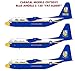 Caracal Models CARCD72052 1:72 Decals - C-130 Hercules US Navy Blue Angels Fat Albert [WATERSLIDE Decal Sheet]