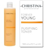 -CHRISTINA- Forever Young Purifying Toner - Witch Hazel &amp; Quillaja - 300 ml | Alcohol-Free pH-Balancing Astringent - Cleanses &amp; Removes Excess Oil - Hydrating Facial Toner for Oily &amp; Dry Skin