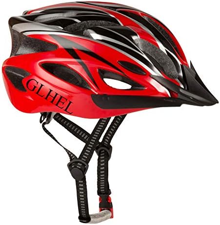 GLHEL Ultralight Adult Cycling Bike Helmet for Men Women Specialized Road Urban Mountain Bicycle Safety Protection Certified with Removable Visor and Quick Release Adjustable Strap