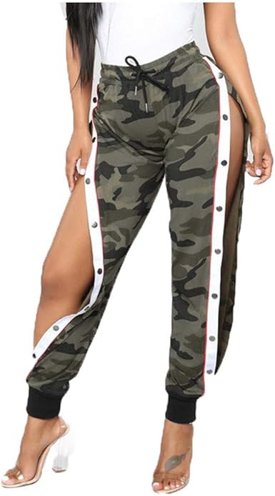 camo print trousers