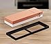 Utopia Kitchen Double-Sided Whetstone - Knife Sharpening Stone - Multi-Colored - 600/1000 Grit