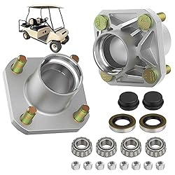 10L0L Golf Cart Front Wheel Hub Set with Metal Dust