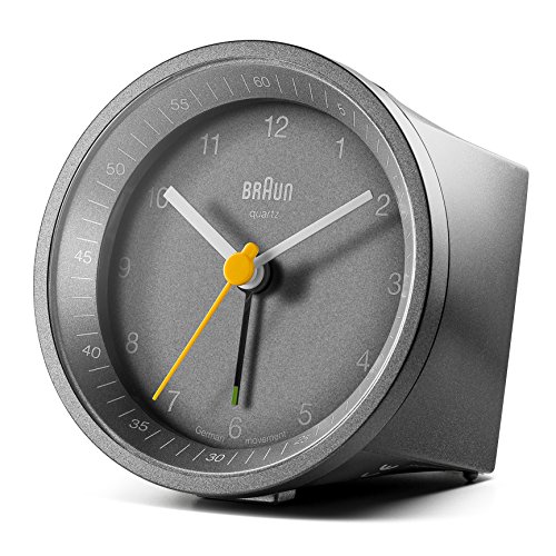Braun BNC007GYGY Classic Light Analog Quartz Alarm Clock Buy Online