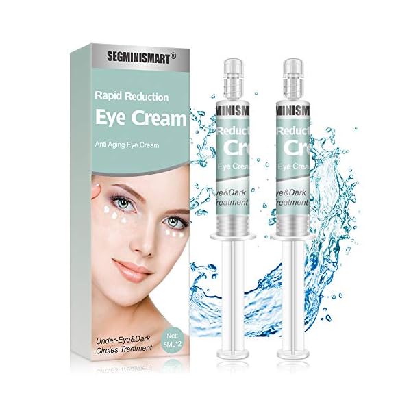 Rapid Reduction Eye Cream,Under-Eye Bags Treatment,Instant Results Depuffing Eye Cream,Fights Wrinkles and Fine Lines…