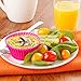 Silicone Cupcake Liners Baking Cups Non-Stick Jumbo Reusable Muffin Molds Bento Bundle Lunch Box Dividers (30-Pack)