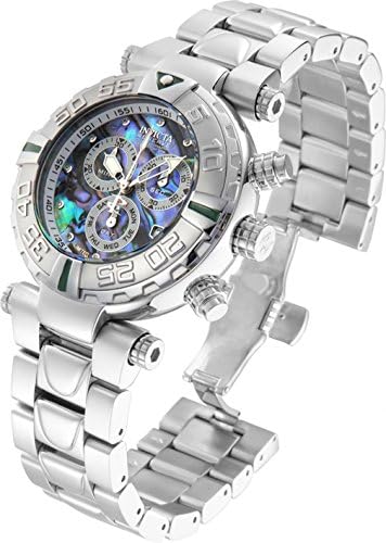 Invicta Reserve 47mm Subaqua Noma I Swiss Quartz Chronograph Abalone Dial Bracelet Watch (23339)