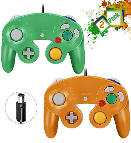 image for GALGO Wired Gamecube Controllers, Classic Gamecube wii Controller Game