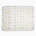 Elf Star Cotton Bamboo Fiber Breathable Waterproof Underpads Mattress Pad Sheet Protector, Elephant and Giraffe Print, 20