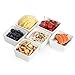 BTäT - Ramekins 8 oz Square, Set of 6 Ramekins for Baking, Creme Brulee Dishes, Souffle Cups, Flan Pan, Sauce Cups, Custard Cups, Pudding Cups, Ramiken Set, Dipping Bowls