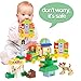 Big Train Building Block Toy for Toddler Age 2 3 4 Boys and Girls Christmas Gift Educational Learning Playset
