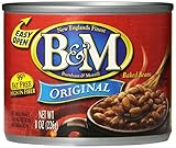 B&M Baked Beans, Original, 8 Ounce (Pack of 24)