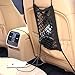 AUTOWN Car Seat Net Organizer Auto Backseat Barrier Net Storage Universal Car Armrests Seats Storage Net Stretchy Fine Mesh Net Disturb Stopper from Children and Pets