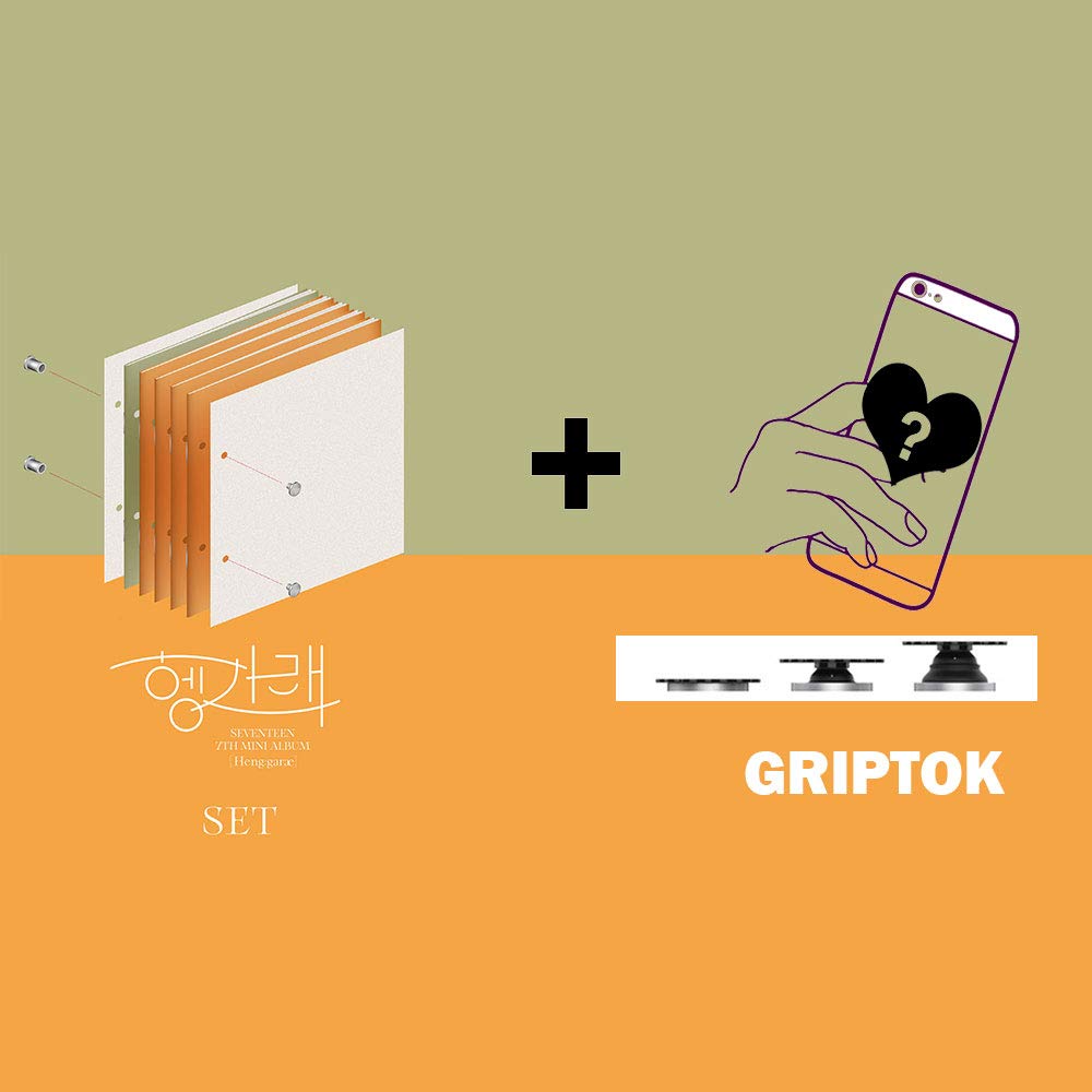 Seventeen 7th Mini Album Heng:garae (Incl Pre-order Folded Poster, Seller Gift Grip Holder) (Set version (3))